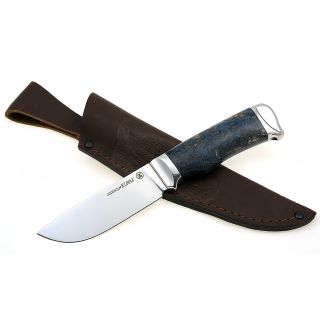Нож Кедр (порошковая сталь, стабилизированная карельска...