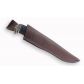 Нож Медведь (порошковая сталь- черный граб, резьба, литьё Кобра)