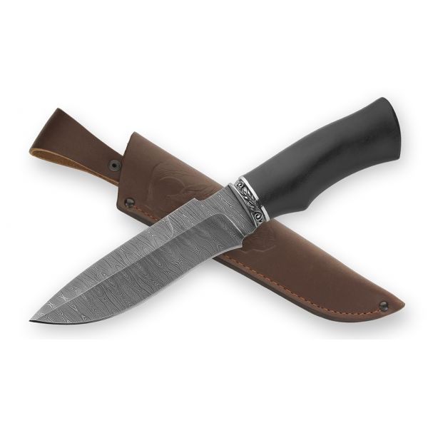 Нож Беркут 2 (дамаск- чёрный граб)
