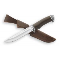 Нож Соболь (порошковая сталь, чёрный граб, литье 1)...