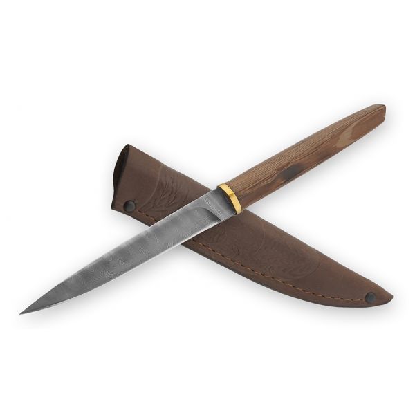 Нож Лань (дамаск, венге) (1)