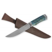 Нож Осётр (сталь s290- стабилизированная карельская бер...