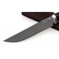 Нож Осётр (сталь s390- черный граб, мельхиор)