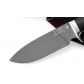 Нож Бобр (сталь к390, черный граб, мельхиор)