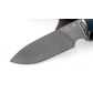 Нож Бобр (сталь s390, стабилизированная карельская береза, литье)