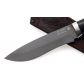 Нож Беркут (сталь к390, черный граб, мельхиор)