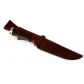 Нож Пехотный (порошковая сталь, чёрный граб, мельхиор)