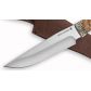 Нож Медведь (порошковая сталь, карельская береза под пальцы)