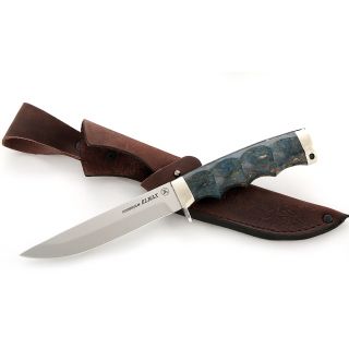 Нож Соболь (порошковая сталь, стабилизированная карельс...