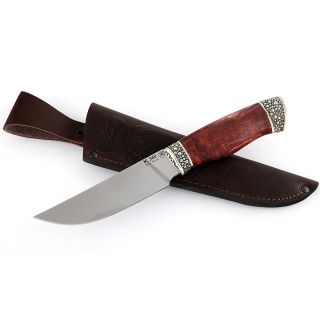 Нож Егерь (сталь к340, стабилизированная карельская бер...