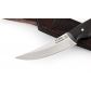 Нож Щука (х12мф, цельнометаллический, черный граб)