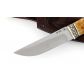 Нож Кедр (сталь м390, стабилизированная карельская береза, литьё)