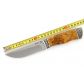 Нож Кедр (сталь м390, стабилизированная карельская береза, литьё)