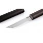Нож дамский (х12мф, черный граб, ножны черный граб)
