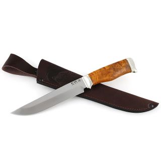 Нож Осётр (сталь к340; стабилизированная карельская бер...