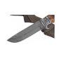 Нож Глухарь (алмазная сталь, карельская береза, литьё)
