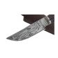 Нож Егерь (алмазная сталь, гравировка, чёрный граб, литьё)