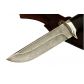 Нож Глухарь (алмазная сталь, чёрный граб, мельхиор)