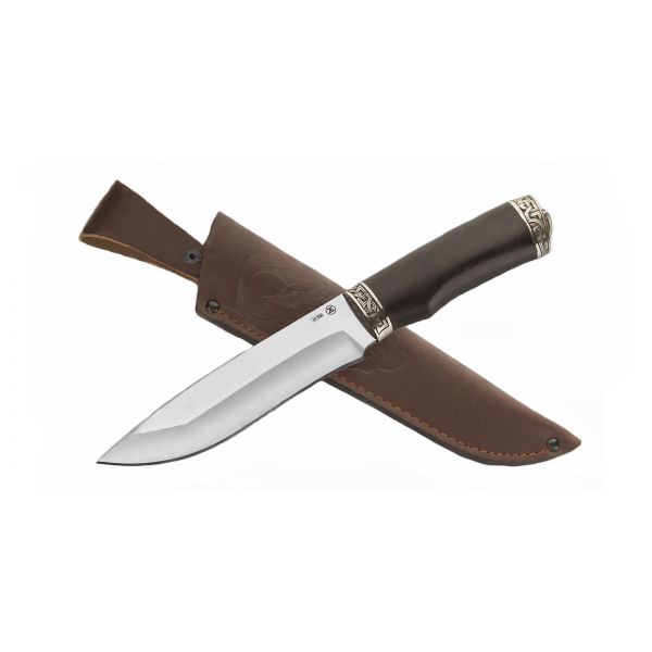 Нож Беркут (сталь м390, черный граб, литьё)