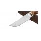 Нож Егерь (сталь м390, карельская береза, мельхиор)