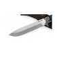 Нож Клык (сталь м390, стабилизированная карельская береза, литье)