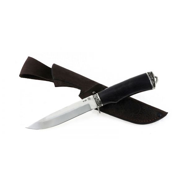 Нож Соболь (сталь м390, черный граб, литье)